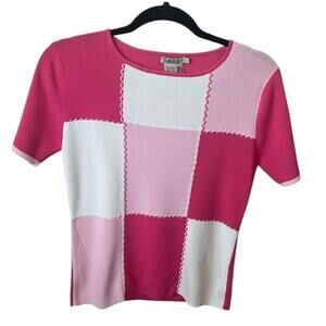 BACCI- DESIGNED IN ITALY Women’s Short Sleeve Top/Sweater